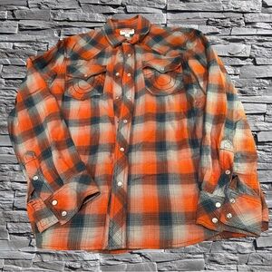 True Religion plaid shirt